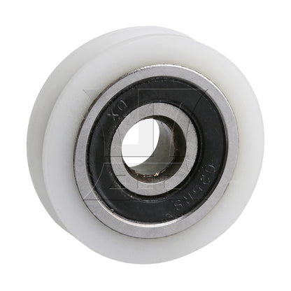 BQLZR 21x5x6mm Pulley WBearing Round U-Type Groove Replaceable for Door Window