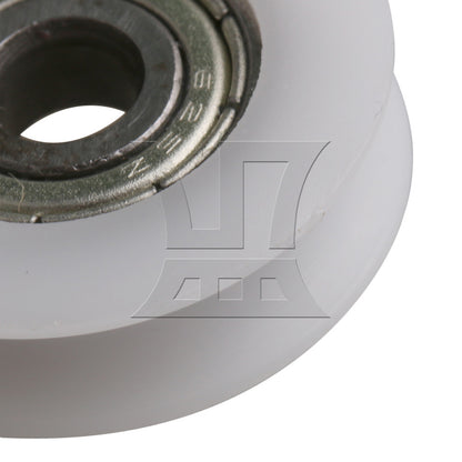 BQLZR 4Piece 2.1mm Deep 625ZZ U-type Groove Guide Pulley Ball Bearing Wheel 24x5x7mm