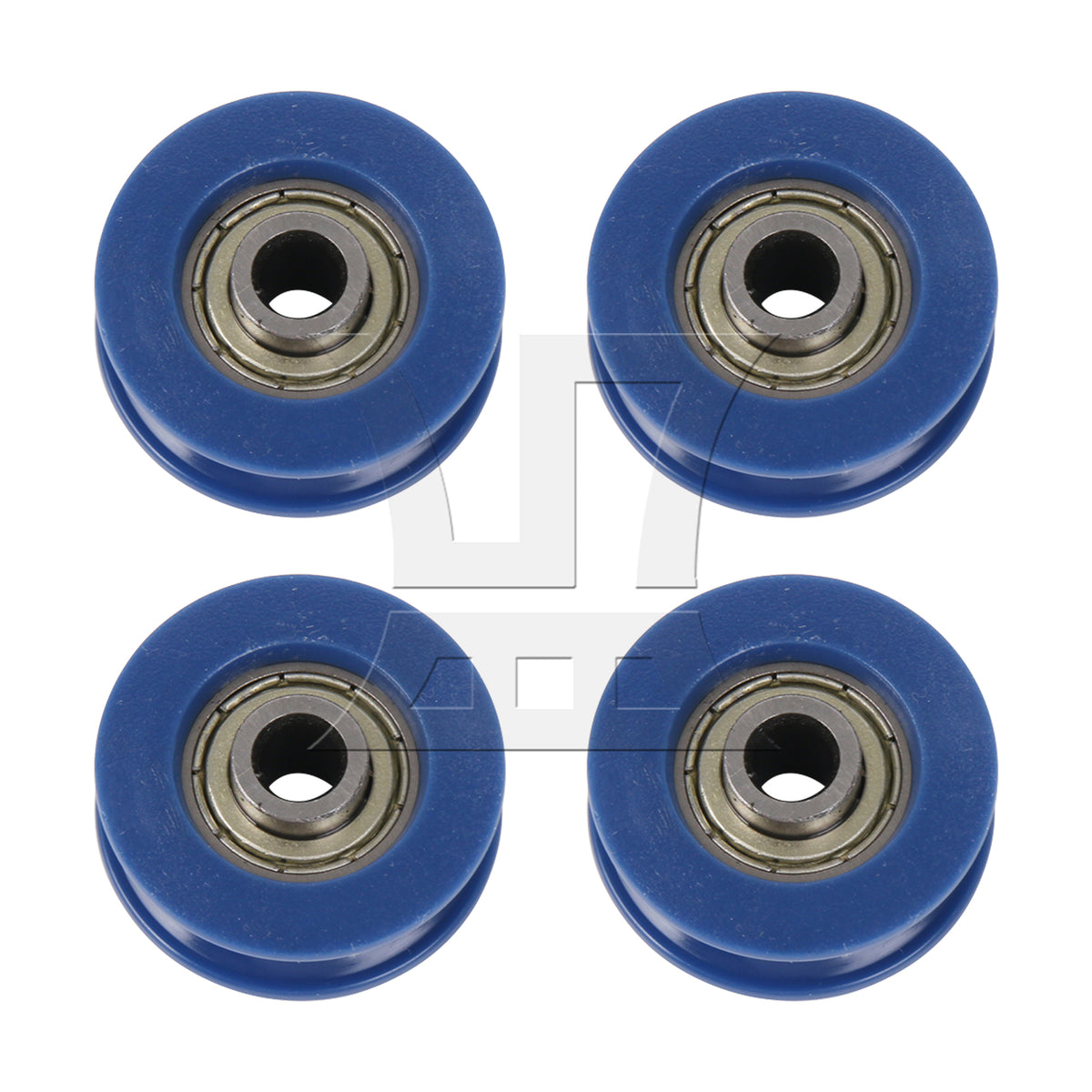 BQLZR 3mm Deep 625ZZ Guide Pulley Bearing Wheel 25.5x5x8.8mm