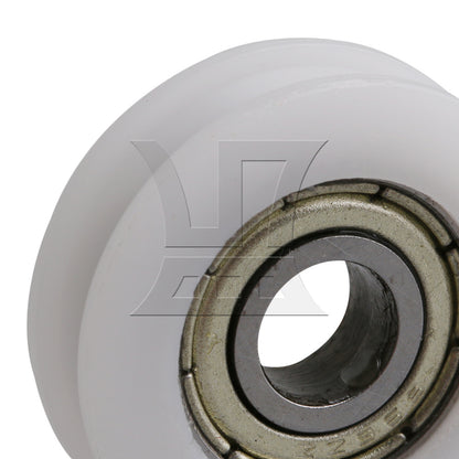 BQLZR 1.8mm Deep 696ZZ U-type Groove Guide Pulley Ball Bearing Wheel 22x6x7mm