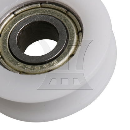 BQLZR 1.8mm Deep 696ZZ U-type Groove Guide Pulley Ball Bearing Wheel 22x6x7mm
