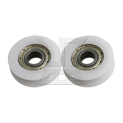 BQLZR 1.8mm Deep 696ZZ U-type Groove Guide Pulley Ball Bearing Wheel 22x6x7mm