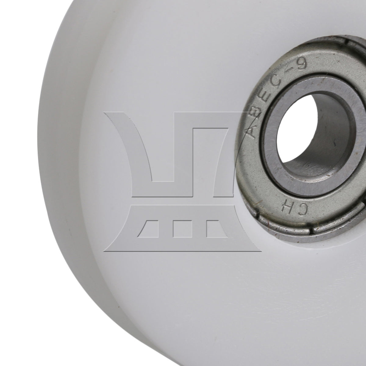 BQLZR 4x Bearing U-Type Shape Pulleys Groove 0.5cm Width Hole Dia 8mm 608ZZ Window