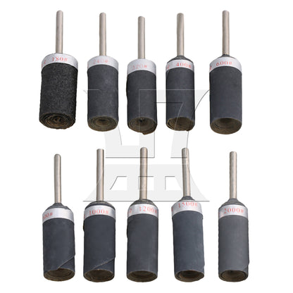 BQLZR Set of 10 Polishing DIY Grinding Tools Abrasive Rod Grinding