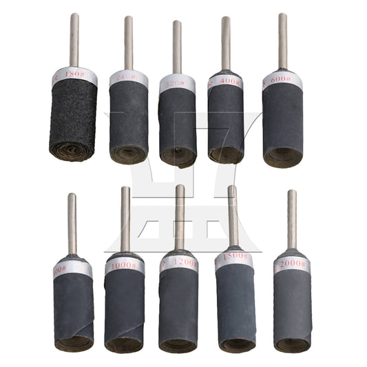 BQLZR Set of 10 Polishing DIY Grinding Tools Abrasive Rod Grinding