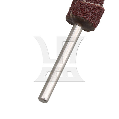 BQLZR Shank Dia 3mm Cone Deburring Flap Sanding Polishing Wheel 80 Grit