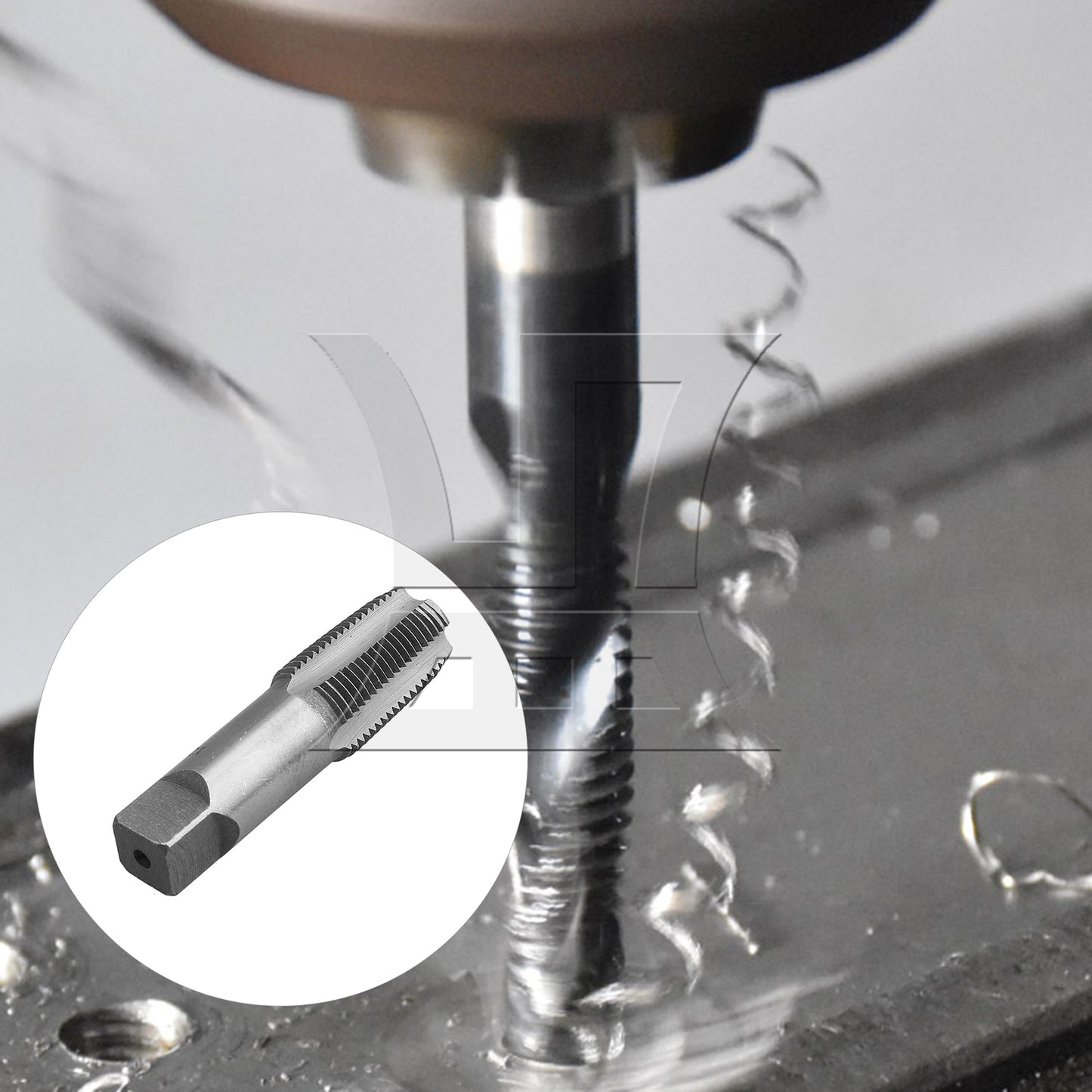 BQLZR HSS 1/2" NPT Machine Screw Thread Metric Plug Tap to wipe Rusted Thread