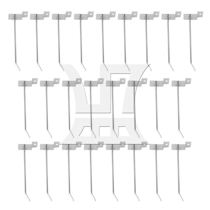 BQLZR Slatwall Single Hook Pin Arm Shop Display Fitting Prong Hanger 15cm Length