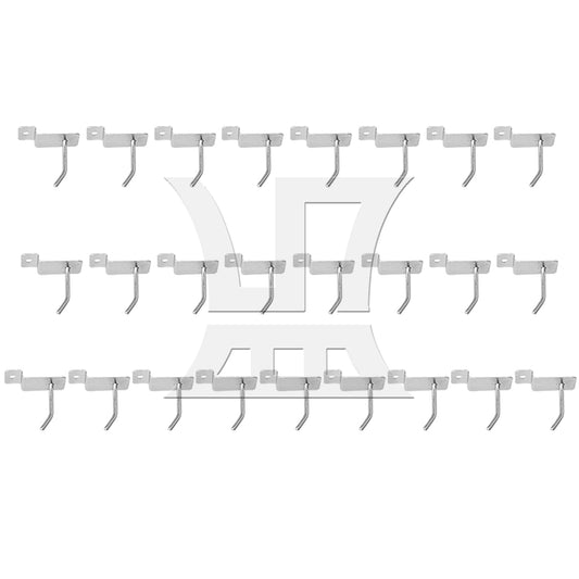 BQLZR Slatwall Single Hook Pin Arm Shop Display Fitting Prong Hanger 5cm Long