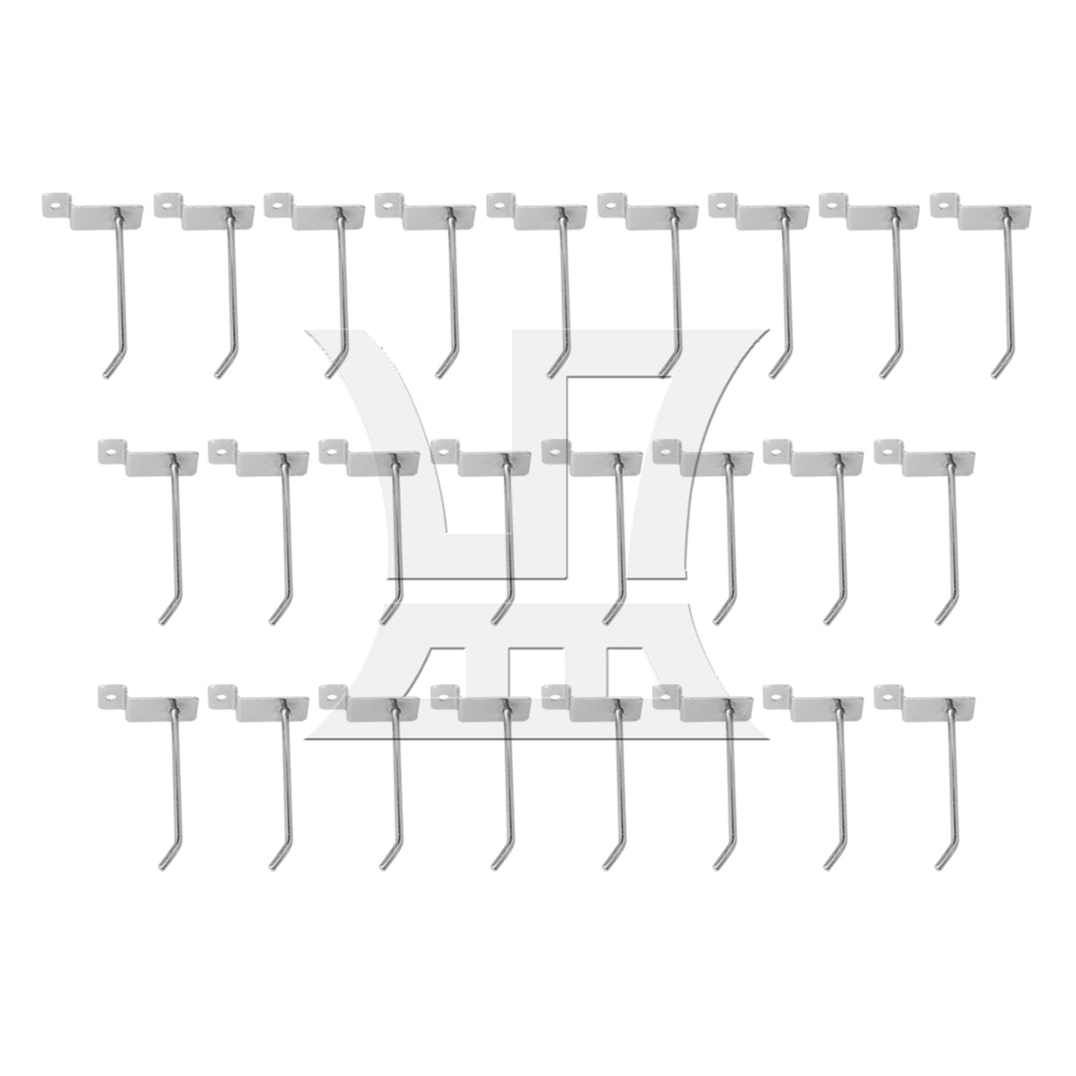 BQLZR Slatwall Fitting Prong Hanger 10cm Length Shop Goods Display Accessory