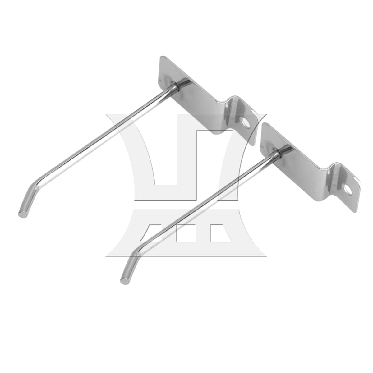 BQLZR Slatwall Fitting Prong Hanger 10cm Length Shop Goods Display Accessory