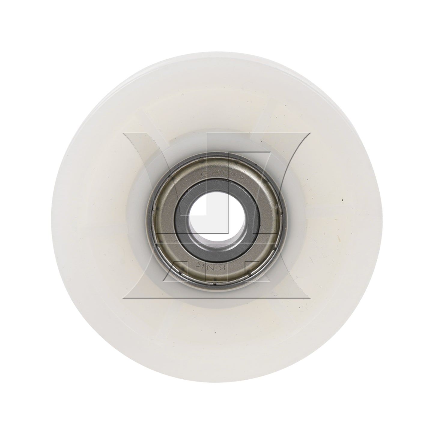 BQLZR 70x14mm Garage Door Nylon Cable Pulley Groove Bearing Idler Wheel Beige