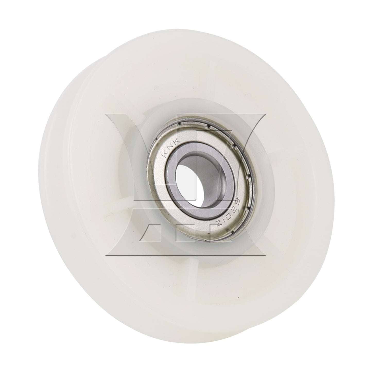 BQLZR 70x14mm Garage Door Nylon Cable Pulley Groove Bearing Idler Wheel Beige