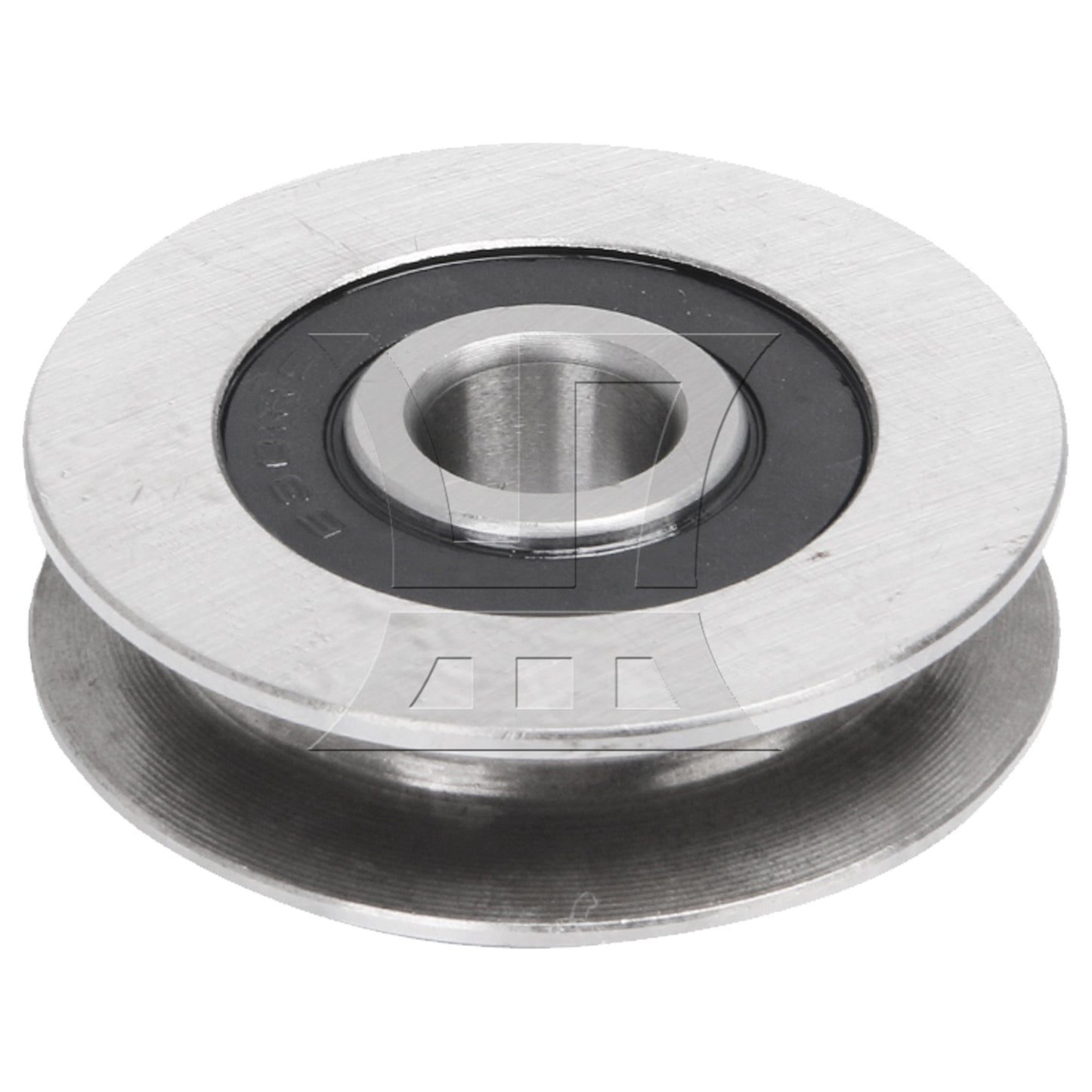 BQLZR 50x13mm Titanium U Shape Iron Bearing Steel Cable Wheel Bearing Idler Pulley