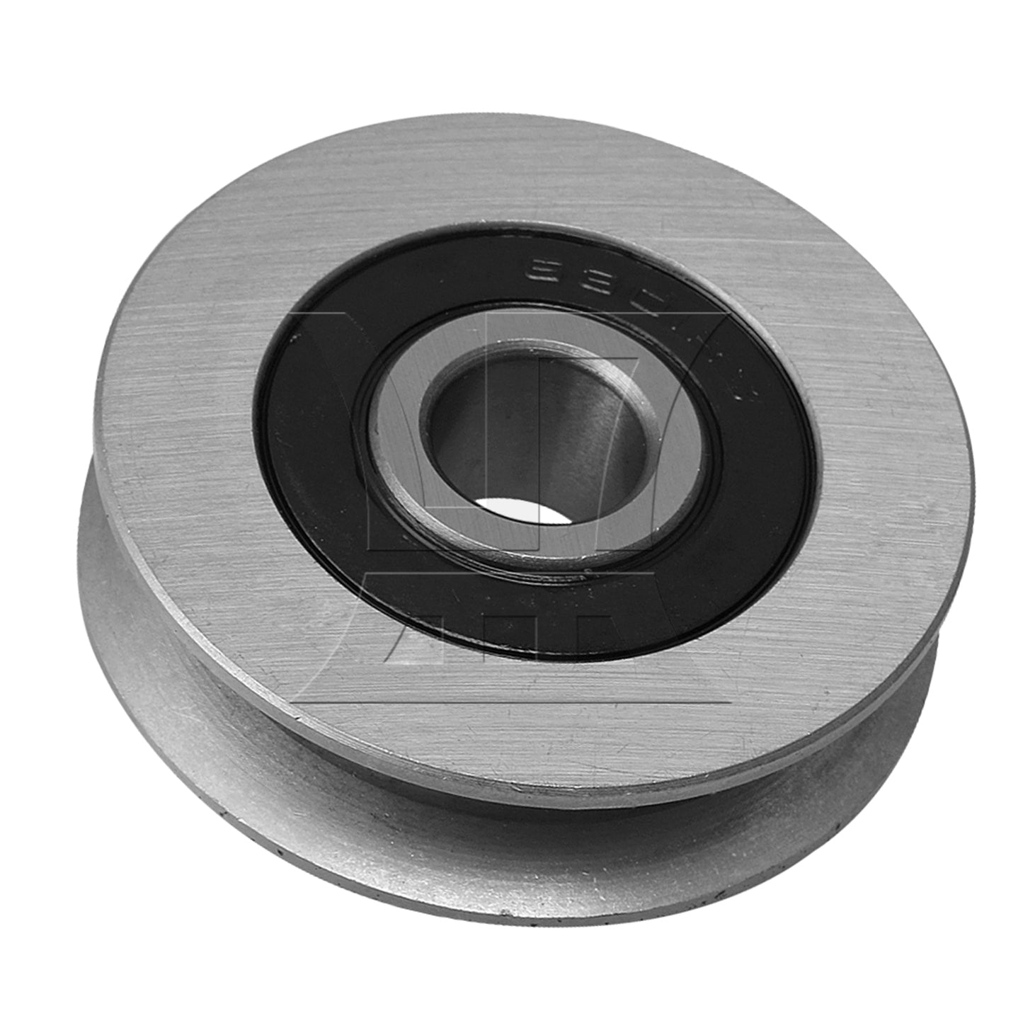 BQLZR 50x13mm Titanium U Shape Iron Bearing Steel Cable Wheel Bearing Idler Pulley