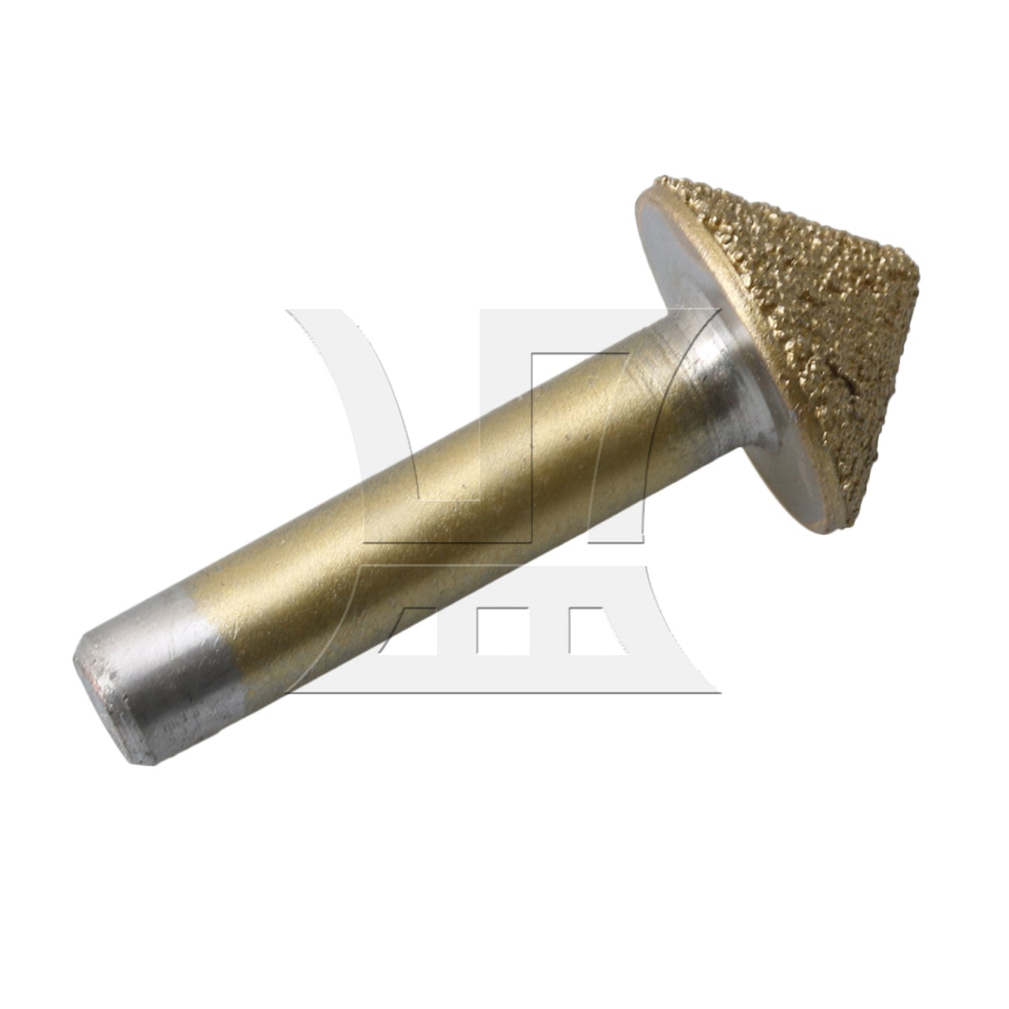 BQLZR Brazed 90 Degree Taper Head CNC Engraving Router Bit 8mm Shank Dia