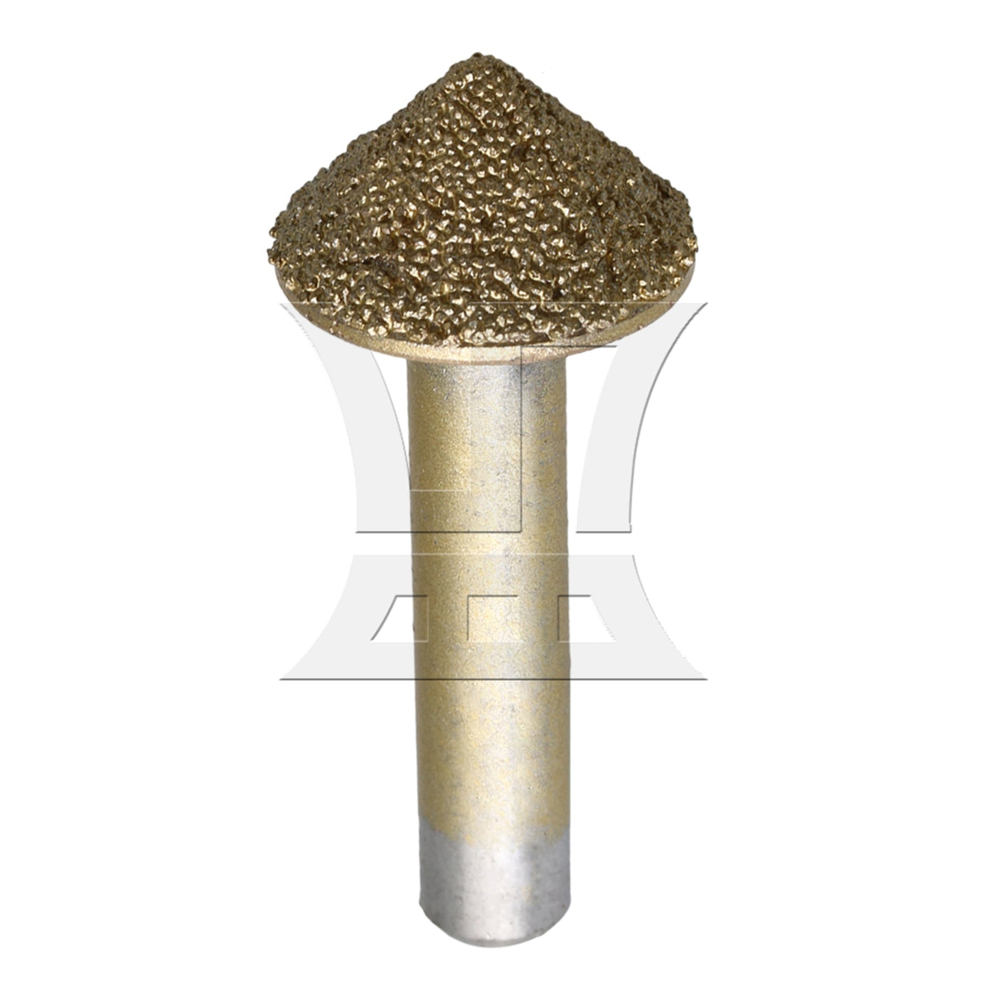 BQLZR Brazed 90 Degree Taper Head CNC Engraving Router Bit 8mm Shank Dia