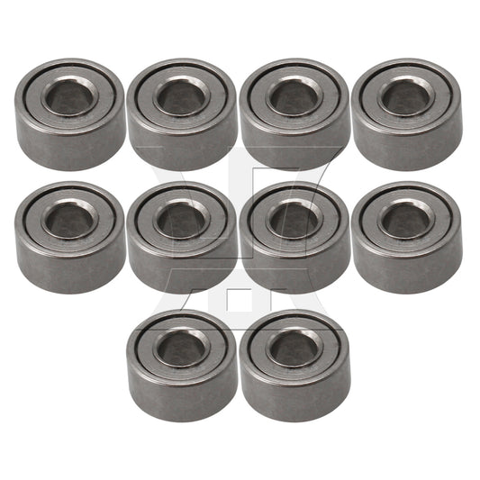 BQLZR  Bearing Steel Metal Miniature Micro Ball Bearing MR52ZZ Pack of 10