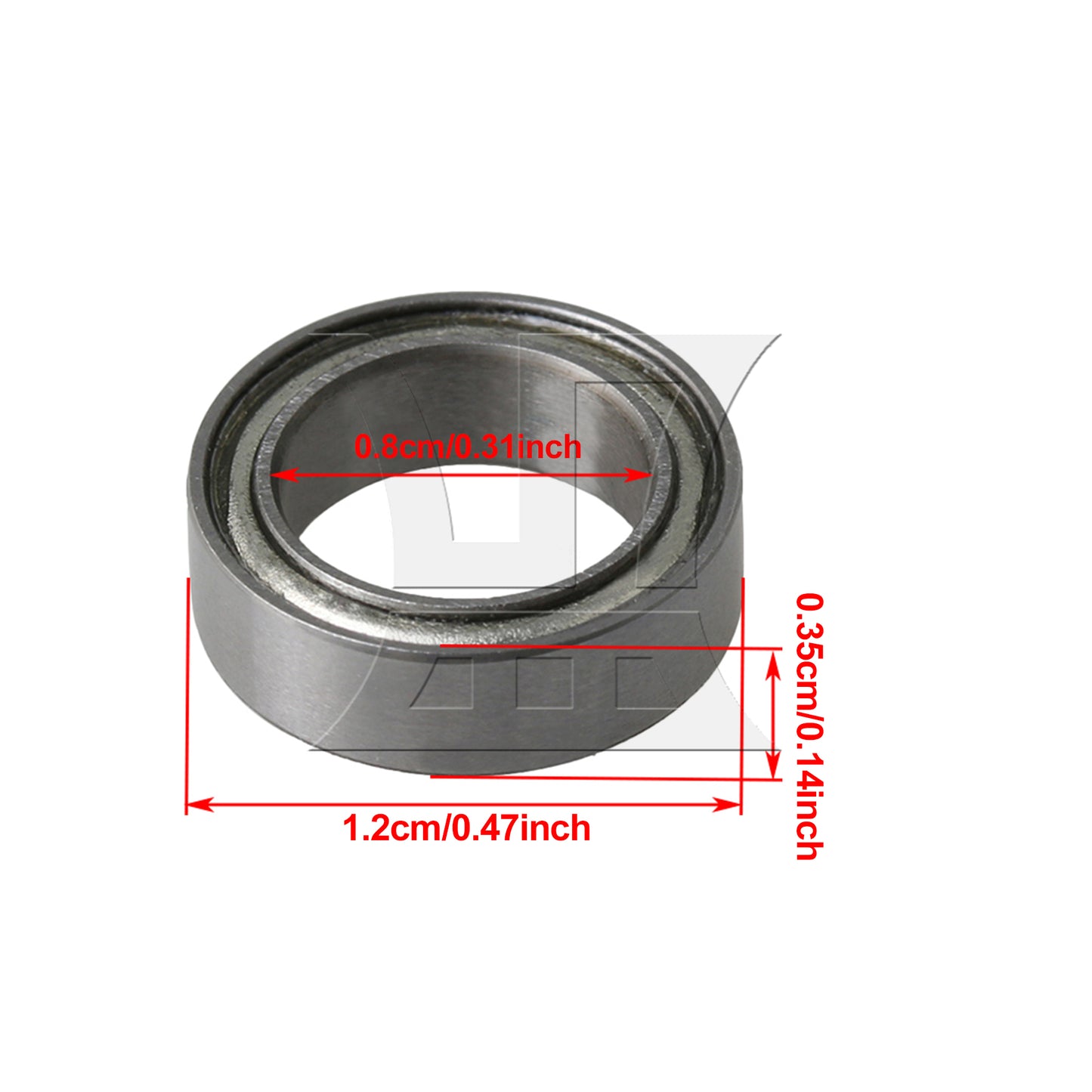 BQLZR  Bearing Steel Micro Mini Miniature Groove Ball Bearings MR128ZZ 8x12x3.5mm