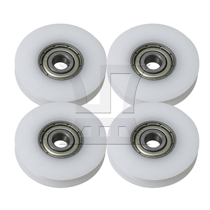 BQLZR 5mmx30mmx6mm Embedded U Shape Steel Sealed Shielded Ball Bearing