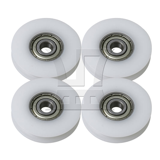 BQLZR 5mmx30mmx6mm Embedded U Shape Steel Sealed Shielded Ball Bearing