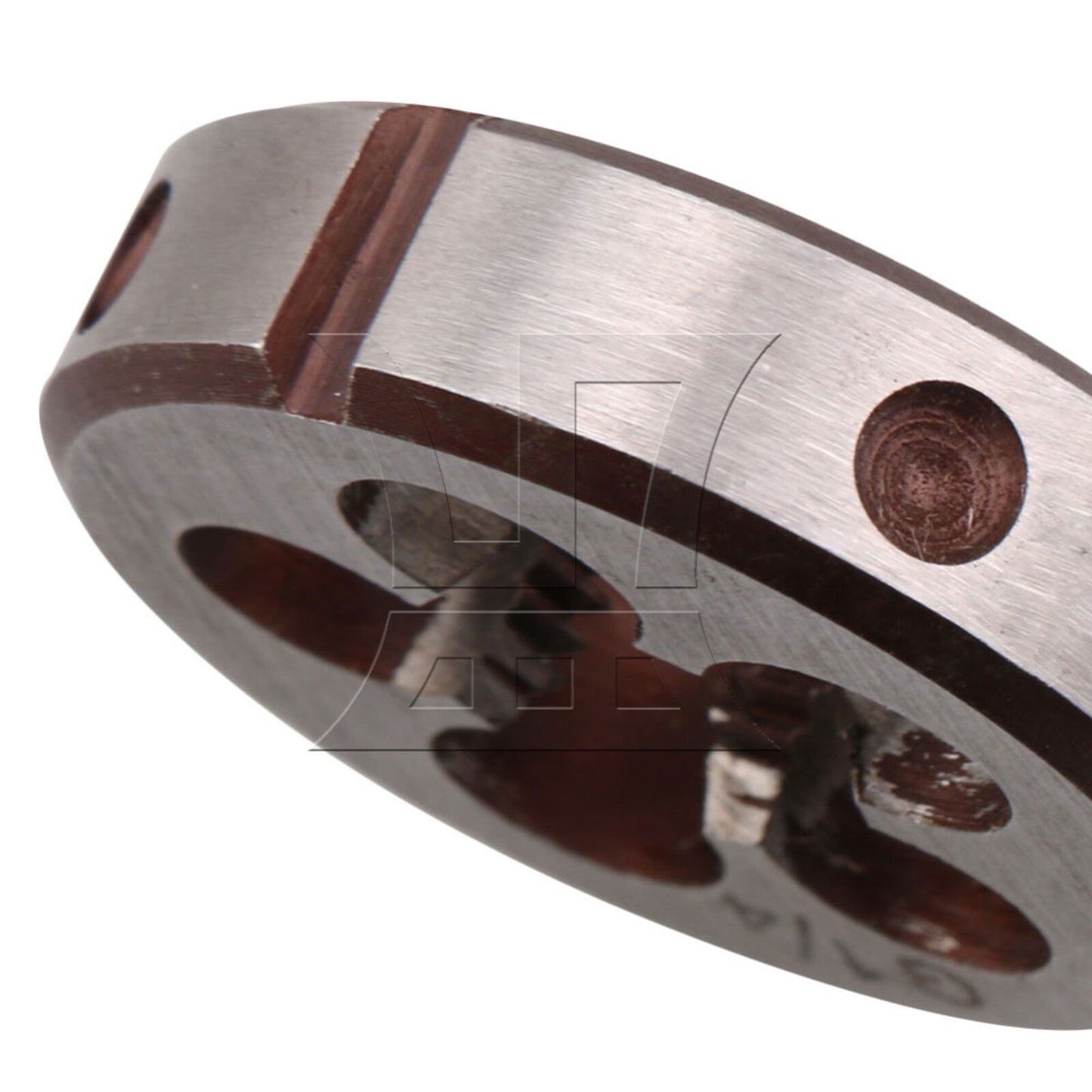 BQLZR 38x10mm Alloy Steel BSP 1/4 Threading Tool Screw Thread Die Screwing Round Die