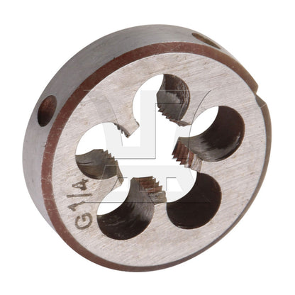 BQLZR 38x10mm Alloy Steel BSP 1/4 Threading Tool Screw Thread Die Screwing Round Die