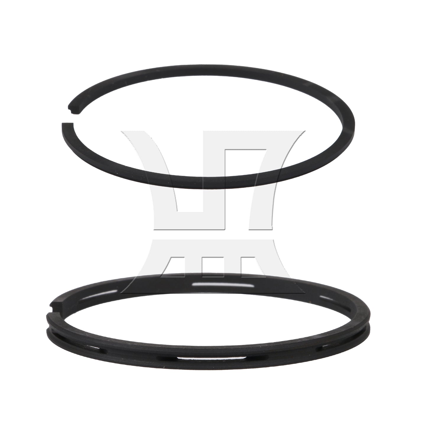 BQLZR Plunger with Oil Gas Rings Plunger Pin and Circlips for 47 Air Compressor