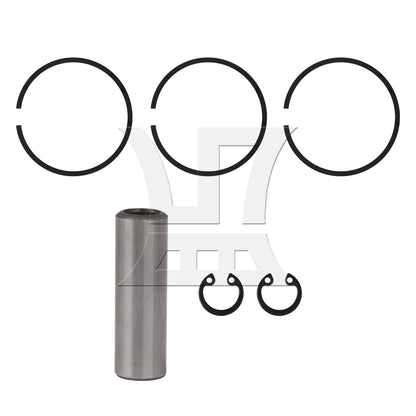 BQLZR Plunger with Oil Gas Rings Plunger Pin and Circlips for 47 Air Compressor