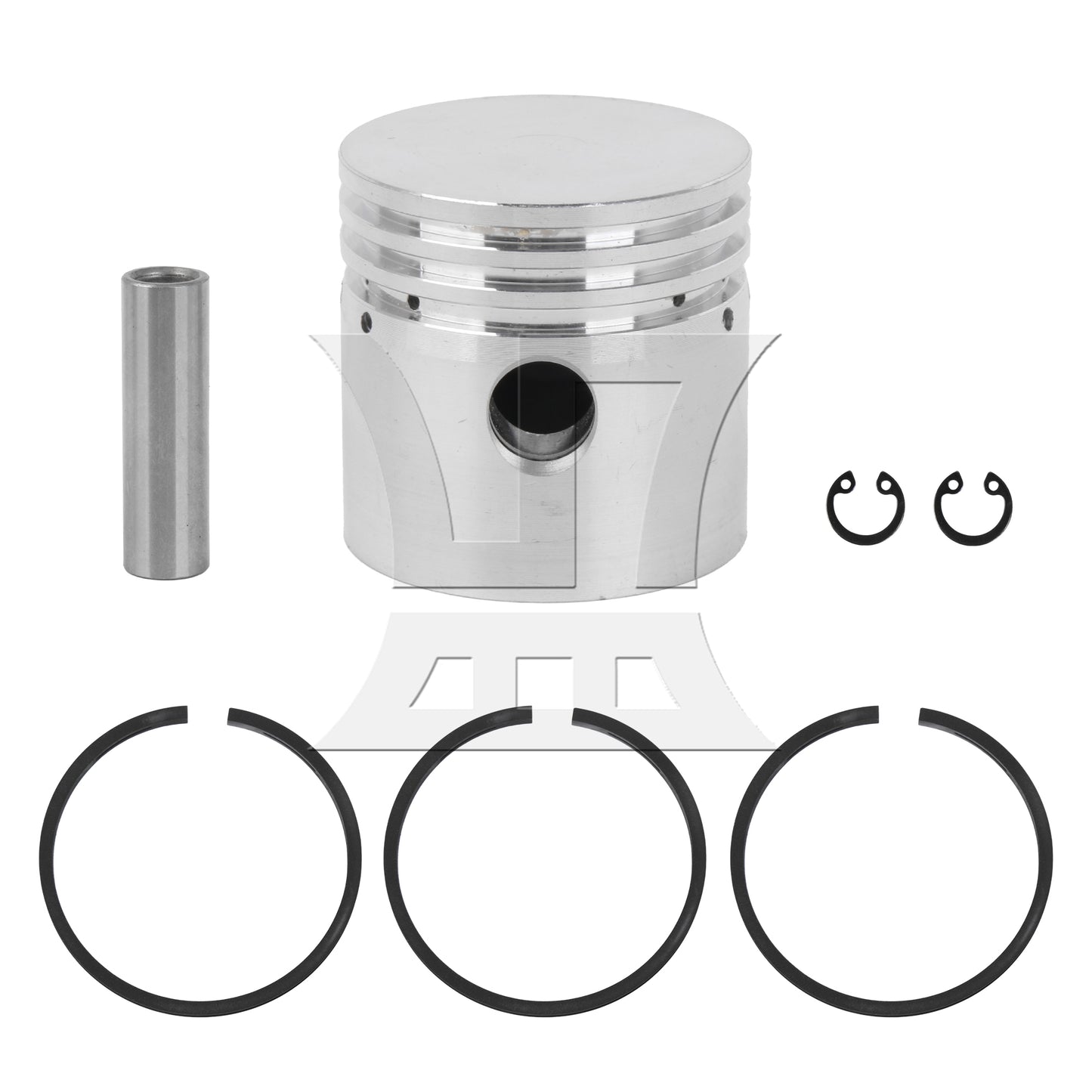 BQLZR 51 Plunger Parts for Air Compressor with Plunger Rings Pin and Circlips Metal