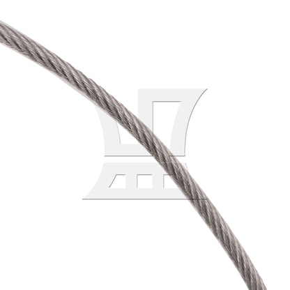 BQLZR 100 Feet Wire Rope Stainless Steel Cable Railing Accessories for Wood Posts