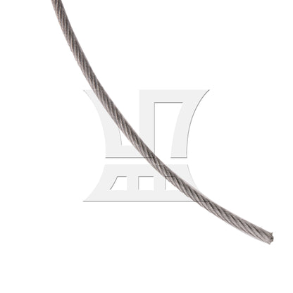 BQLZR 100 Feet Wire Rope Stainless Steel Cable Railing Accessories for Wood Posts