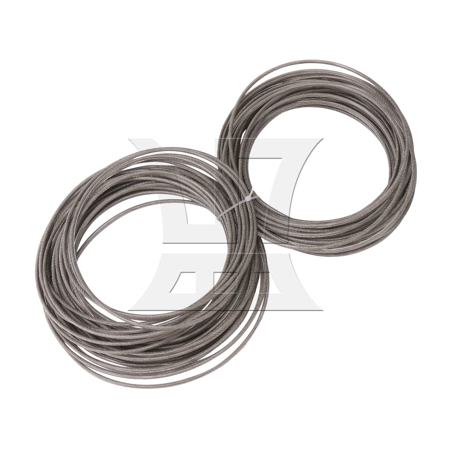 BQLZR 100 Feet Wire Rope Stainless Steel Cable Railing Accessories for Wood Posts