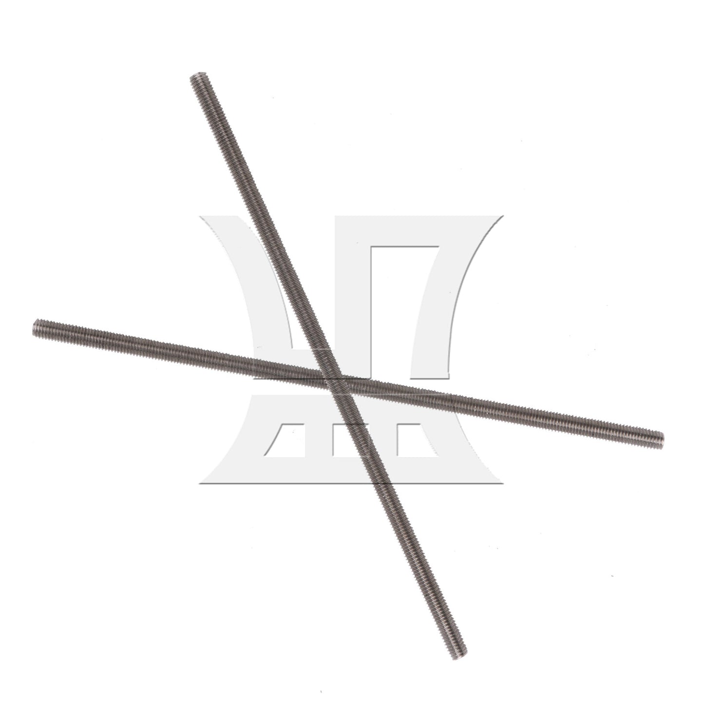BQLZR Stainless Steel Fully Threaded Rods Bars M8x250mm for Machine Tools