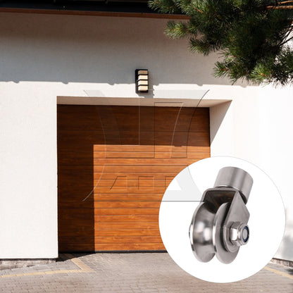 BQLZR U Track Rollers Bearing 440.92lbs 1.89 Inches for Folding Sliding Doors