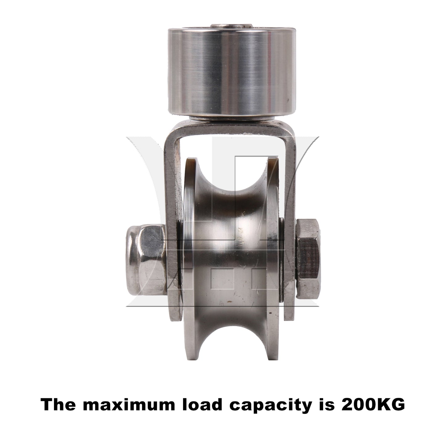 BQLZR U Track Rollers Bearing 440.92lbs 1.89 Inches for Folding Sliding Doors