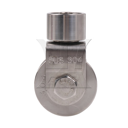 BQLZR U Track Rollers Bearing 440.92lbs 1.89 Inches for Folding Sliding Doors