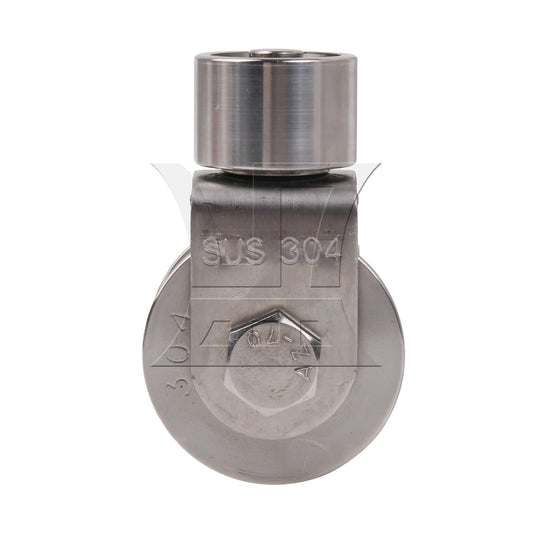 BQLZR U Track Rollers Bearing 440.92lbs 1.89 Inches for Folding Sliding Doors