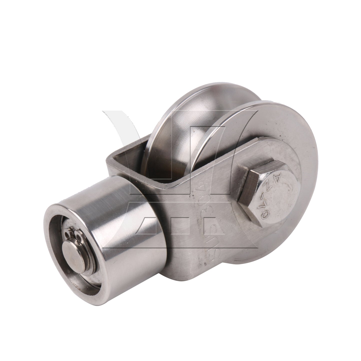 BQLZR U Track Rollers Bearing 440.92lbs 1.89 Inches for Folding Sliding Doors