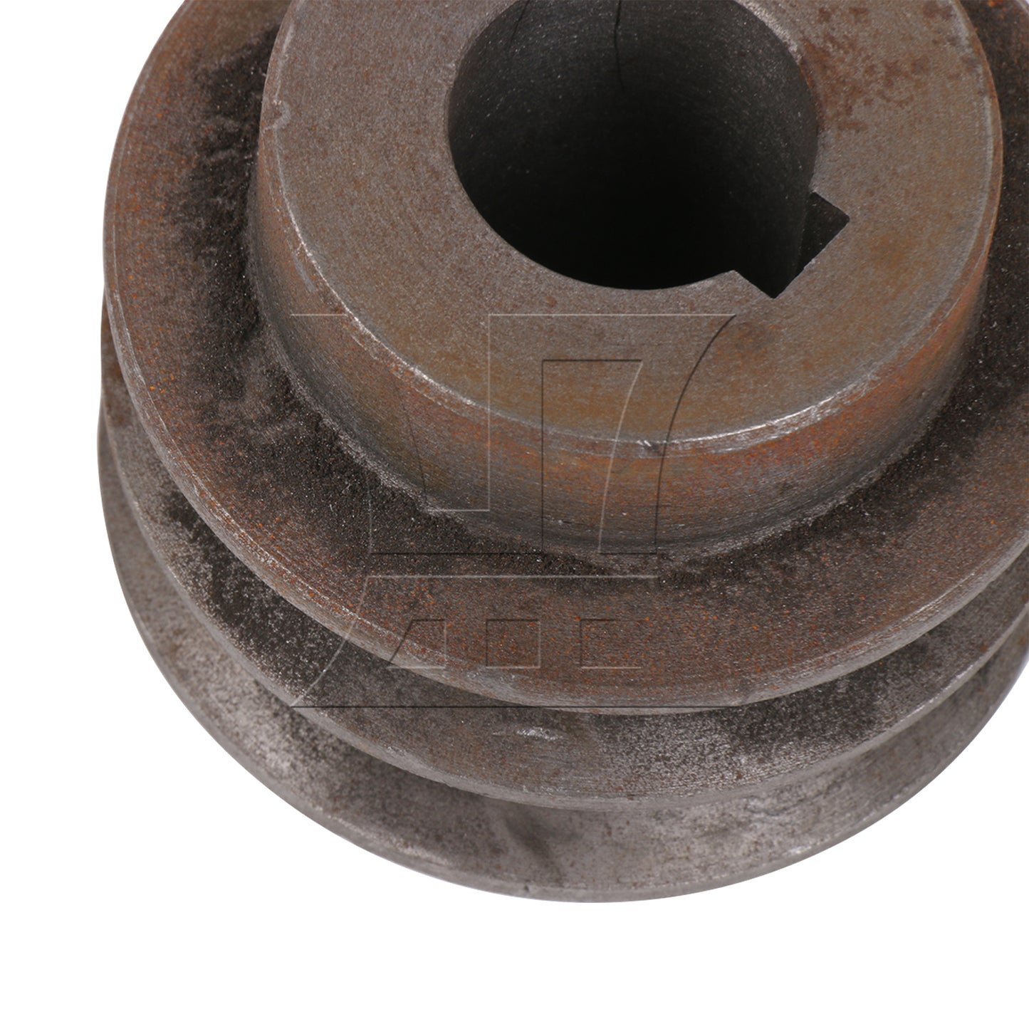BQLZR Double Slotted Web Sheave Roller for 4L A V-Belt 2.68 Inch OD 1" Fixed Bore