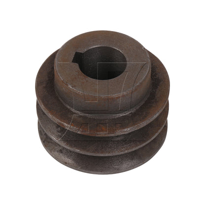 BQLZR Double Slotted Web Sheave Roller for 4L A V-Belt 2.68 Inch OD 1" Fixed Bore