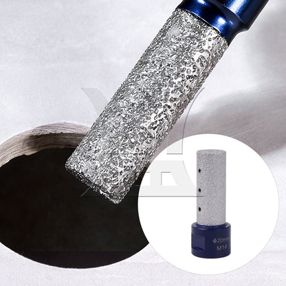 BQLZR Diamond Finger Milling Bit Tool 3/4" M14 for Holes Enlarging Shaping Trimming
