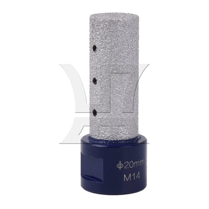 BQLZR Diamond Finger Milling Bit Tool 3/4" M14 for Holes Enlarging Shaping Trimming