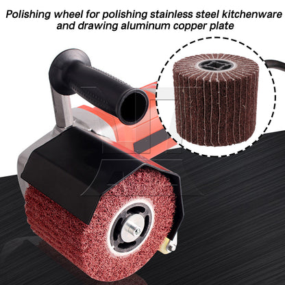 BQLZR 2Pieces 120 Grits Buffing Flap Wheels for The Surface Treatment Productions