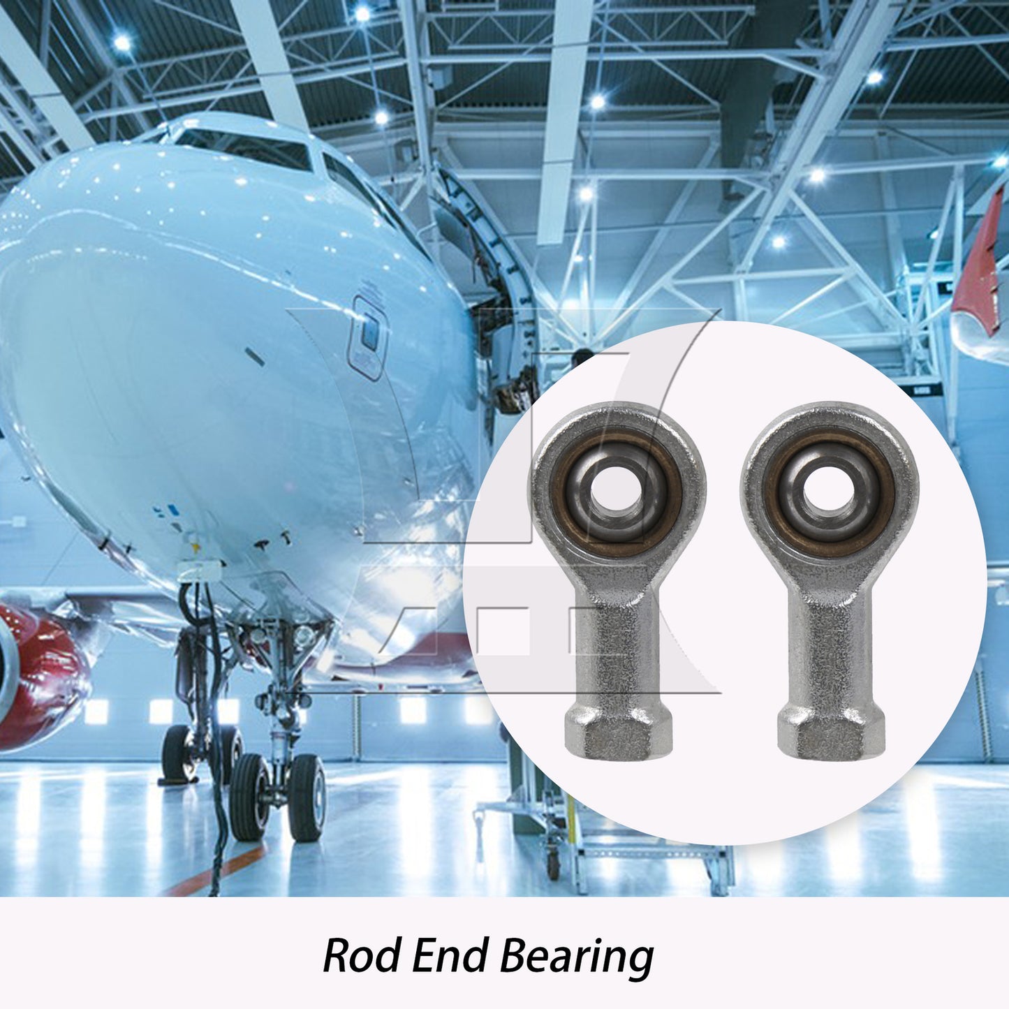 BQLZR 2Pieces Rod End Joint Bearing SI5T/K 5mm Bore Inner Diameter for CNC Machine