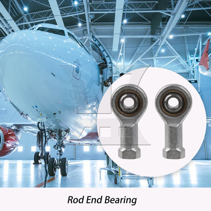 BQLZR 2Pieces Rod End Joint Bearing SI5T/K 5mm Bore Inner Diameter for CNC Machine