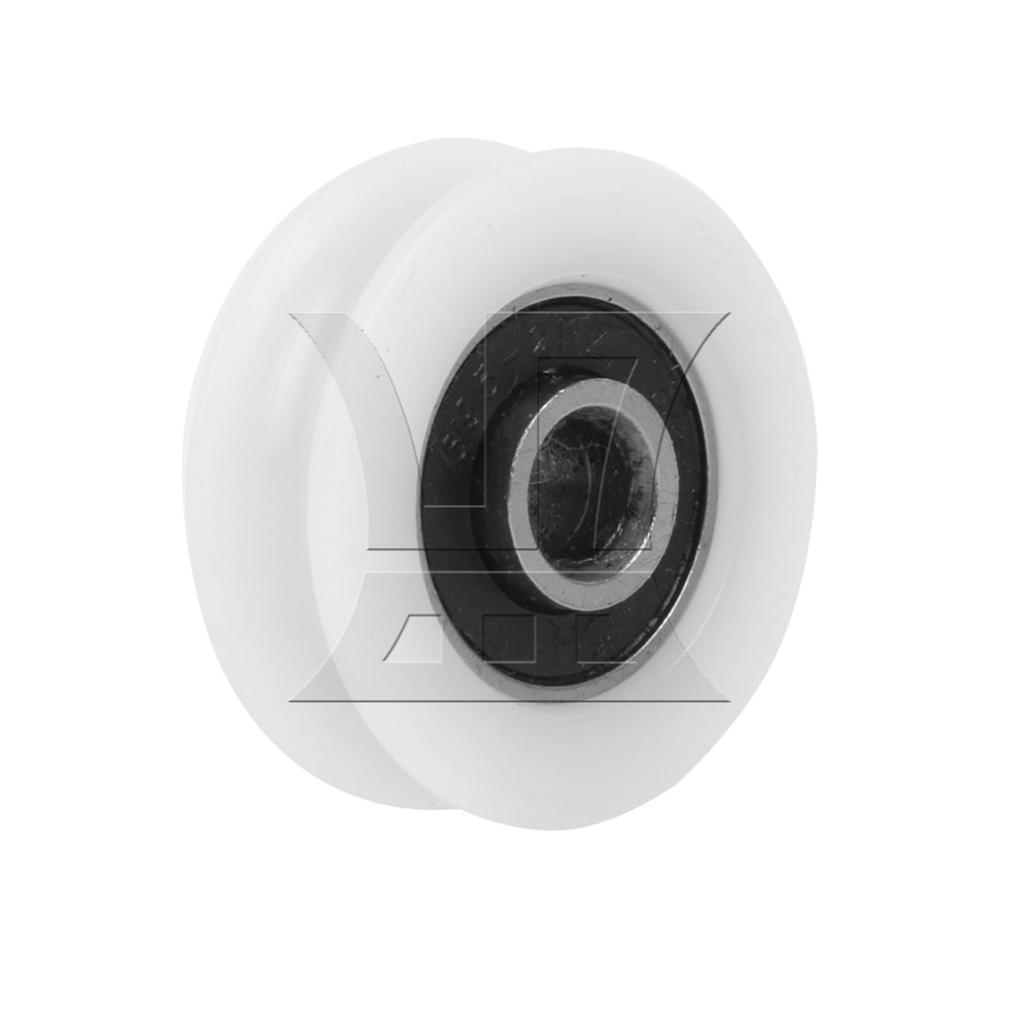 BQLZR 1pc Plastic Bearing Guide Wheel 4 x 20 x 6.5 x 7.4 Mm for Door and Window Bearing Wheels Rail Wheels
