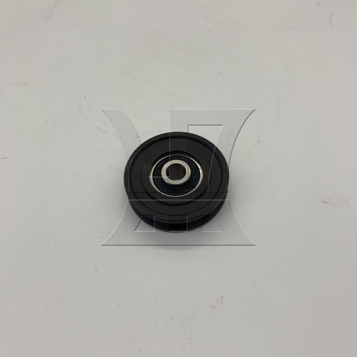 BQLZR 1pc Bearing Pulley Wheel 8 x 45 x 11.5mm Black For Metal Wheel Push Doors And Windows Tracks
