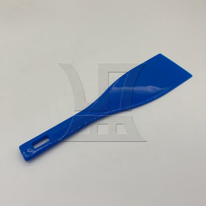 BQLZR 1pc Plastic Printing Ink Spatula 286x77mm Blue for Matching Ink