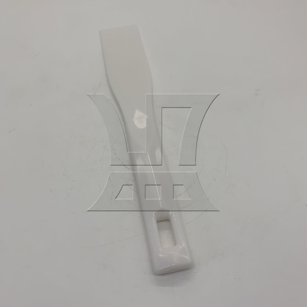 BQLZR 1pc Plastic Printing Ink Spatula 295x45mm White Printing Machine